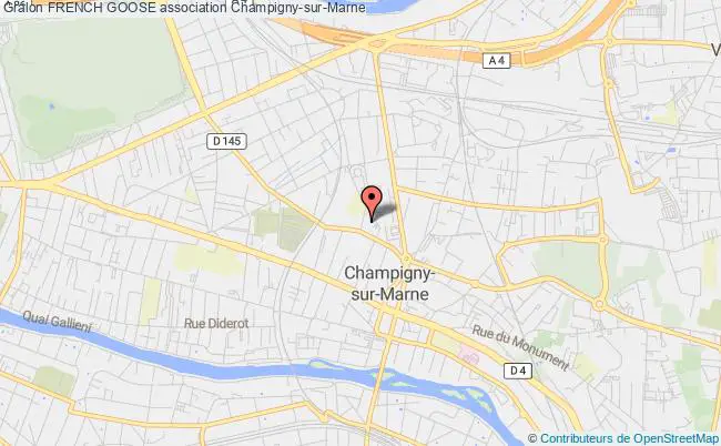 plan association French Goose Champigny-sur-Marne