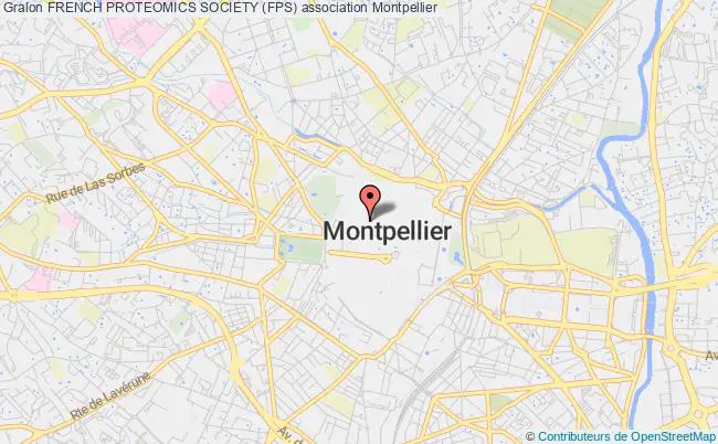 plan association French Proteomics Society (fps) Montpellier