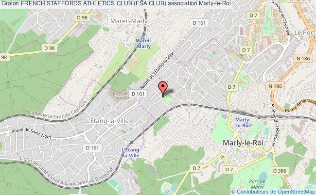 plan association French Staffords Athletics Club (fsa Club) Marly-le-Roi
