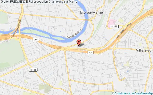 plan association FrÉquence Fm Champigny-sur-Marne