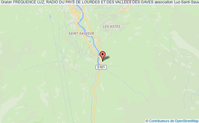 plan association FrÉquence Luz, Radio Du Pays De Lourdes Et Des VallÉes Des Gaves Luz-Saint-Sauveur