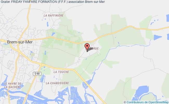 plan association Friday Fanfare Formation (f.f.f.) Brem-sur-Mer
