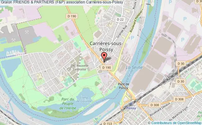 plan association Friends & Partners (f&p) Carrières-sous-Poissy