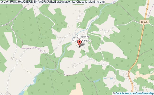 plan association Fruchaudiere En Vadrouille La    Chapelle-Montmoreau