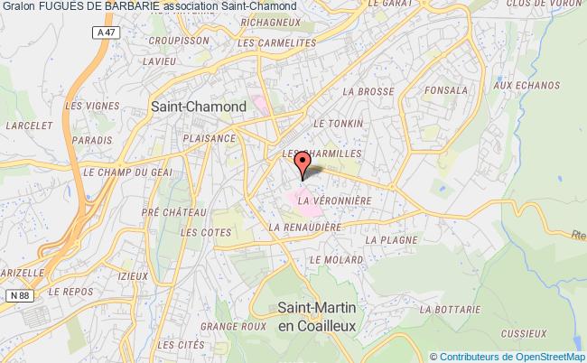 plan association Fugues De Barbarie Saint-Chamond