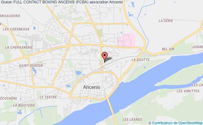 plan association Full Contact Boxing Ancenis (fcba) Ancenis