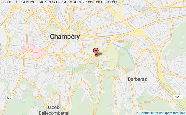 plan association Full Contact Kick Boxing Chambery Chambéry