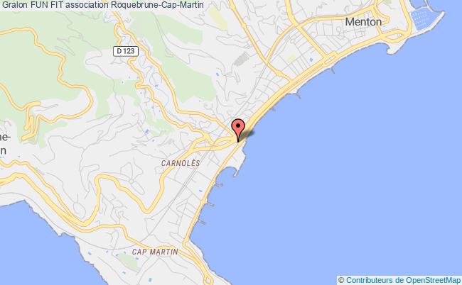 plan association Fun Fit Roquebrune-Cap-Martin