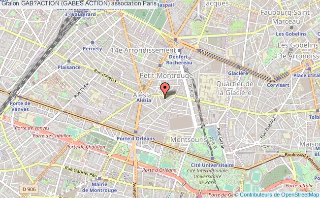 plan association Gab?action (gabes Action) Paris