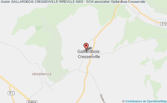 plan association Gaillardbois Cressenville Irreville Amis - Gcia Gaillardbois-Cressenville