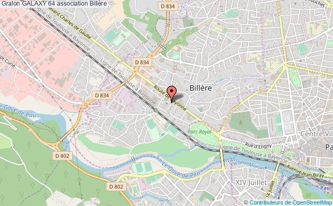 plan association Galaxy 64 Billère