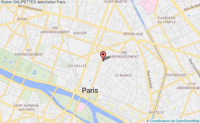 plan association Galipettes PARIS