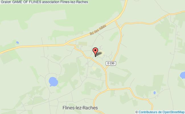 plan association Game Of Flines Flines-lez-Raches