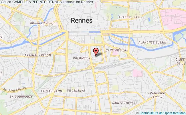 plan association Gamelles Pleines Rennes Rennes