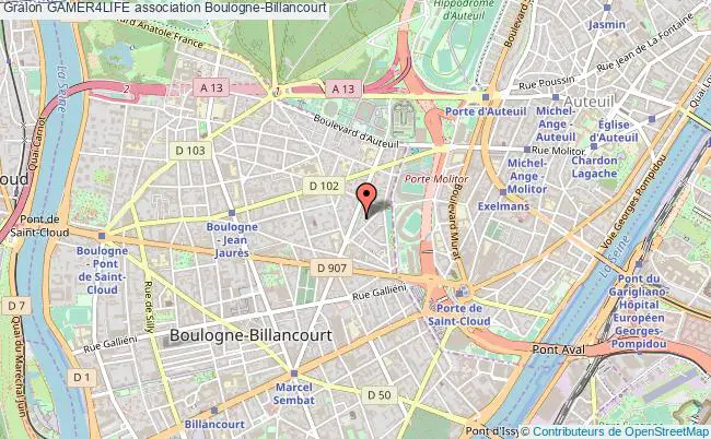 plan association Gamer4life Boulogne-Billancourt