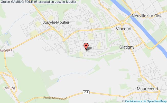 plan association Gaming Zone 95 Jouy-le-Moutier