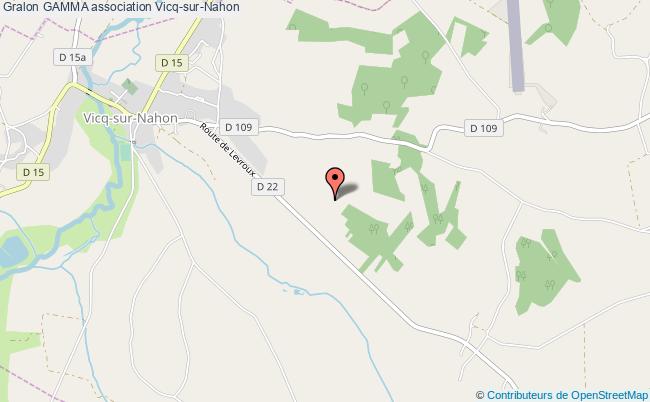 plan association Gamma Vicq-sur-Nahon