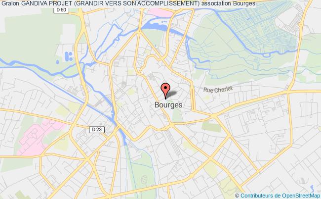 plan association Gandiva Projet (grandir Vers Son Accomplissement) Bourges