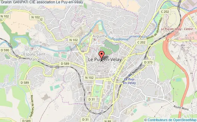 plan association Ganpati Cie Le Puy-en-Velay