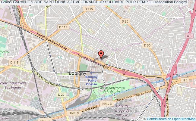 plan association Garances Seie Saint Denis Active -financeur Solidaire Pour L'emploi Bobigny