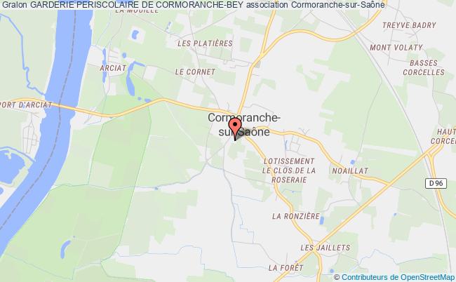 plan association Garderie Periscolaire De Cormoranche-bey Cormoranche-sur-Saône