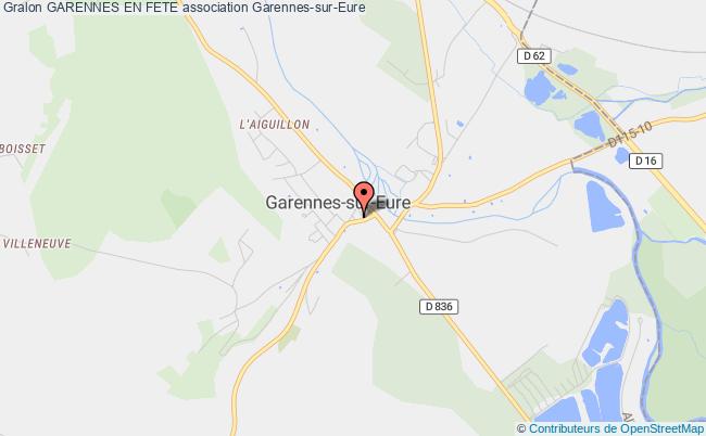 plan association Garennes En Fete Garennes-sur-Eure