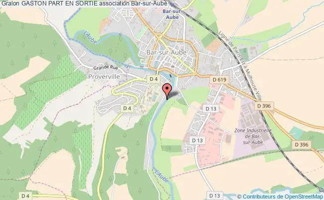 plan association Gaston Part En Sortie Bar-sur-Aube