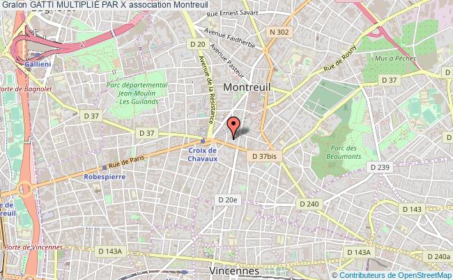 plan association Gatti MultipliÉ Par X Montreuil