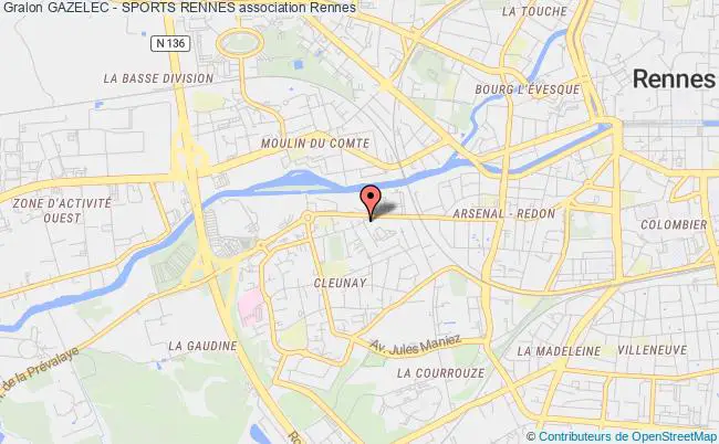plan association Gazelec - Sports Rennes Rennes