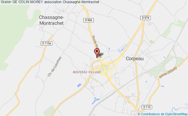 plan association Ge Colin-morey Chassagne-Montrachet