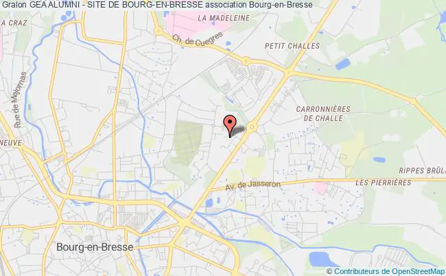 plan association Gea Alumni - Site De Bourg-en-bresse Bourg-en-Bresse