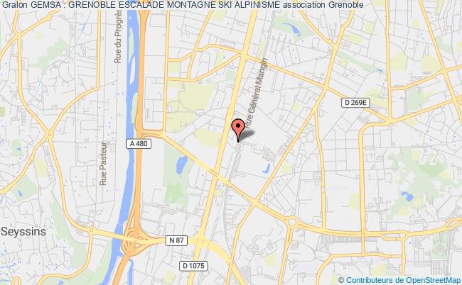 GEMSA : GRENOBLE ESCALADE MONTAGNE SKI ALPINISME