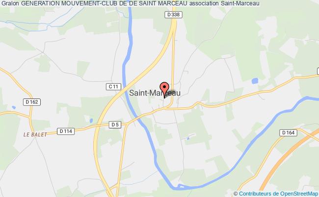 plan association Generation Mouvement-club De De Saint Marceau Saint-Marceau