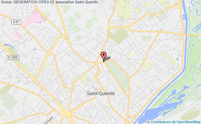 plan association GÉnÉration Opex 02 Saint-Quentin