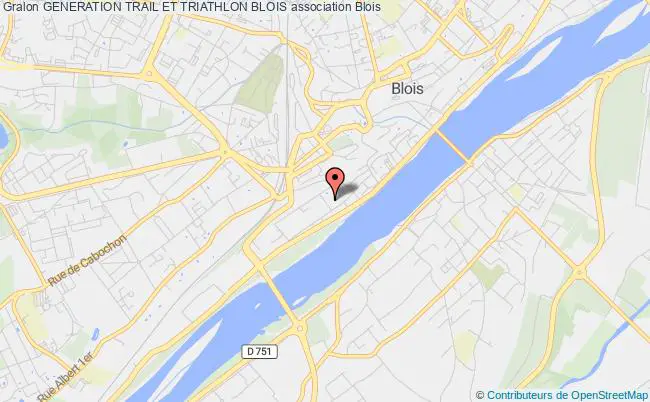 plan association Generation Trail Et Triathlon Blois Blois