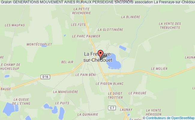 plan association Generations Mouvement Aines Ruraux Perseigne Saosnois Fresnaye-sur-Chédouet