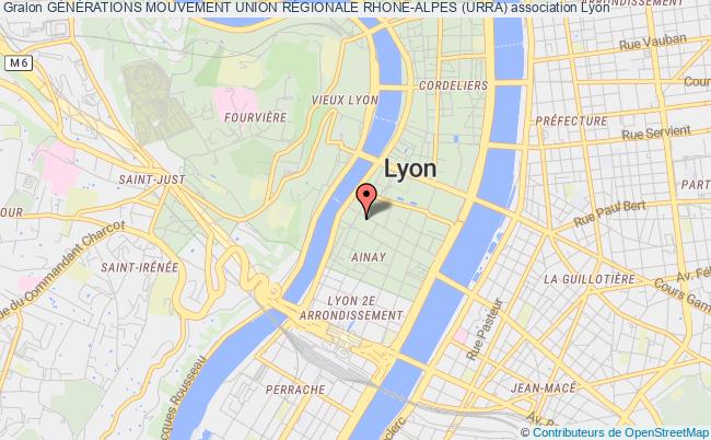 GÉNÉRATIONS MOUVEMENT UNION RÉGIONALE RHONE-ALPES (URRA)
