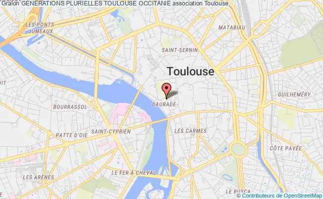 plan association GÉnÉrations Plurielles Toulouse Occitanie Toulouse