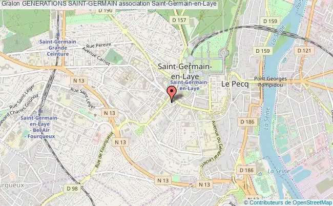 plan association Generations Saint-germain Saint-Germain-en-Laye