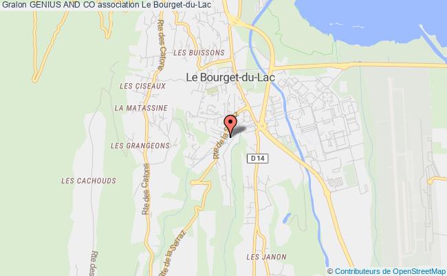 plan association Genius And Co Le    Bourget-du-Lac