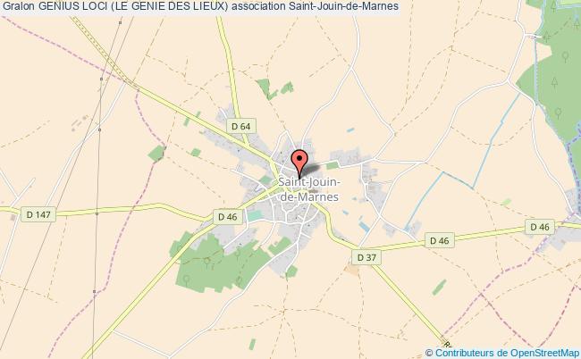 plan association Genius Loci (le Genie Des Lieux) Saint-Jouin-de-Marnes