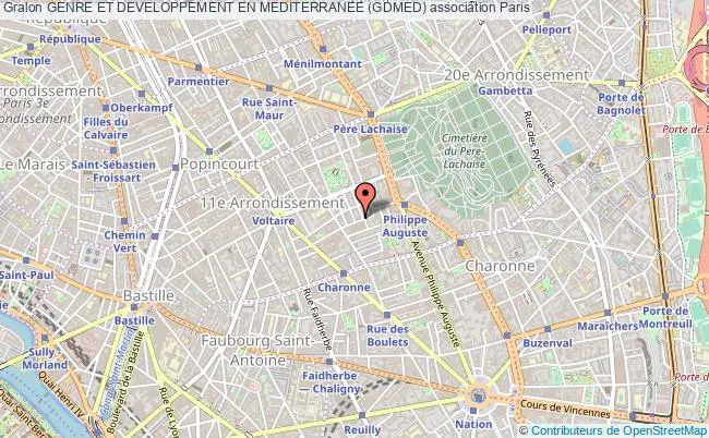 plan association Genre Et Developpement En Mediterranee (gdmed) Paris