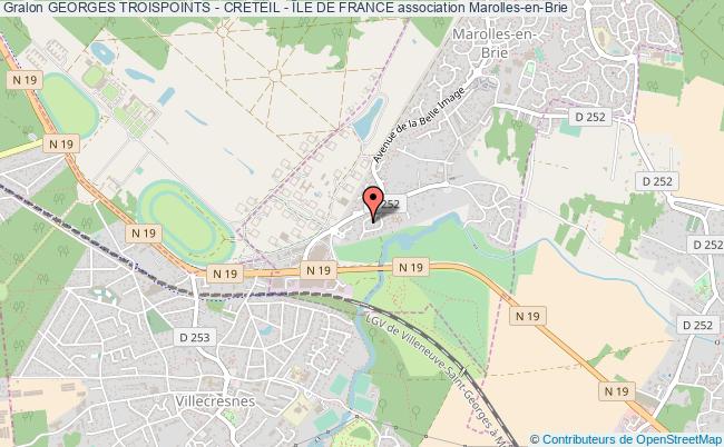 plan association Georges Troispoints - Creteil - Île De France Marolles-en-Brie