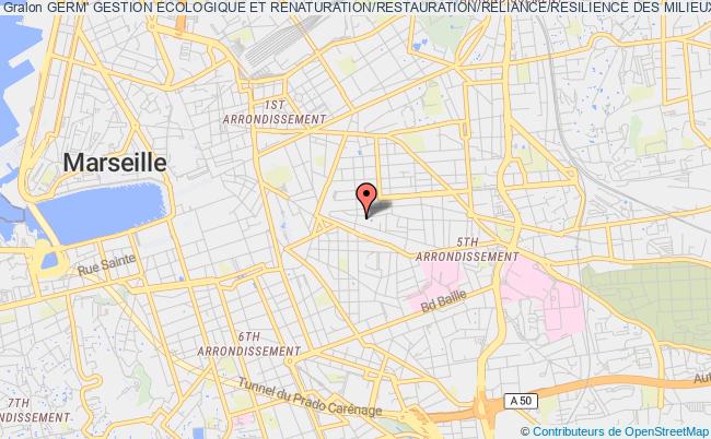 plan association Germ' Gestion Ecologique Et Renaturation/restauration/reliance/resilience Des Milieux 