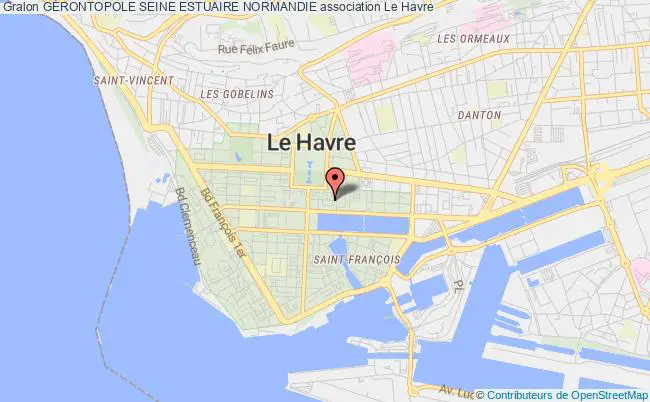 plan association GÉrontopole Seine Estuaire Normandie Havre