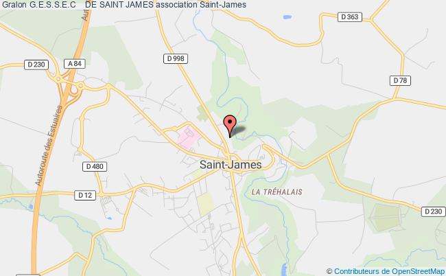 plan association G.e.s.s.e.c    De Saint James Saint-James