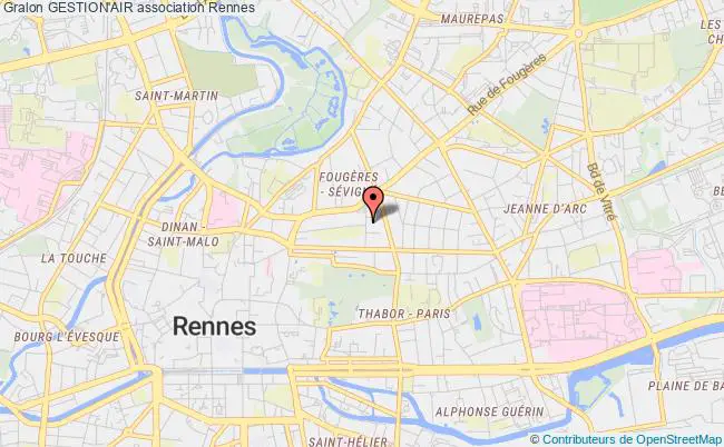 plan association Gestion'air Rennes