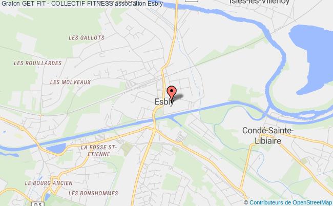 plan association Get Fit - Collectif Fitness Esbly