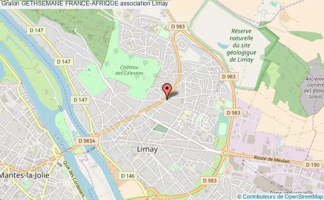 plan association Gethsemane France-afrique Limay