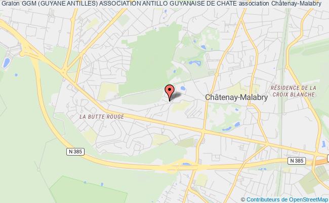 plan association Ggm (guyane Antilles) Association Antillo Guyanaise De Chate Châtenay-Malabry